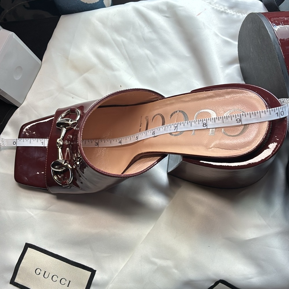 Authentic Gucci Lexi Horse bit Mules - Picture 7 of 9